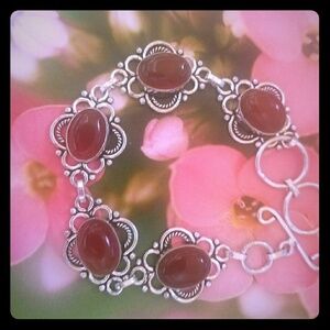 New Carnelia bracelet 925 silver sterling